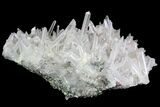 Quartz Crystal Cluster with Pyrite - Peru #138150-2